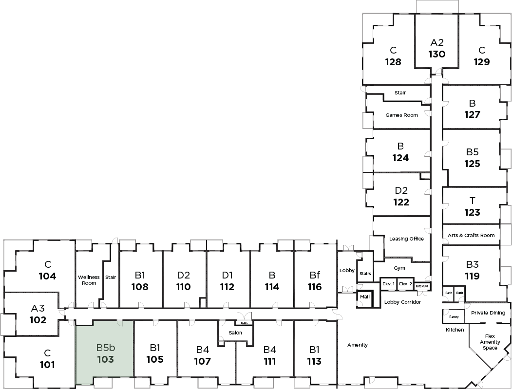 Suite 103 in Parkview