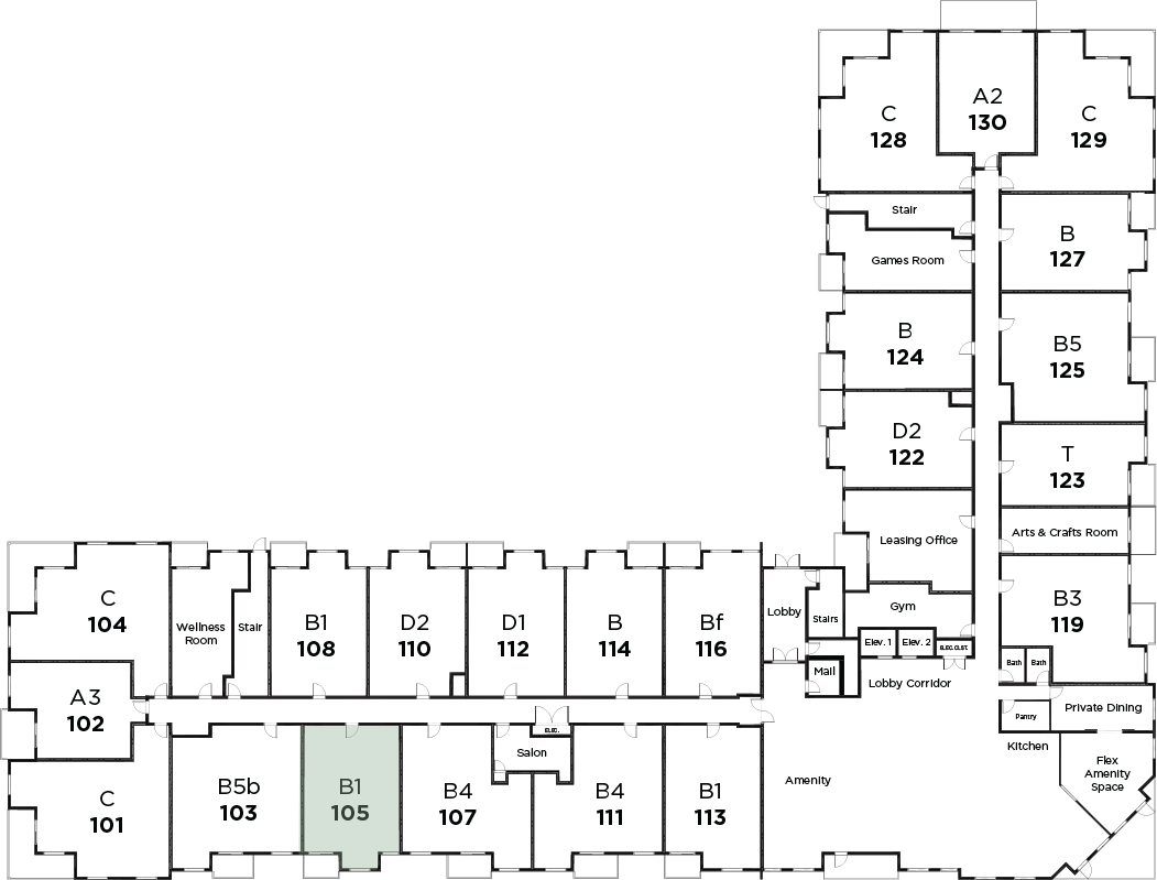 Suite 105 in Parkview