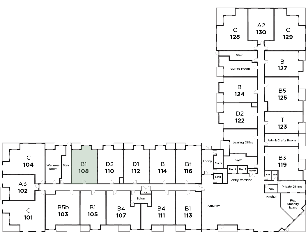 Suite 108 in Parkview