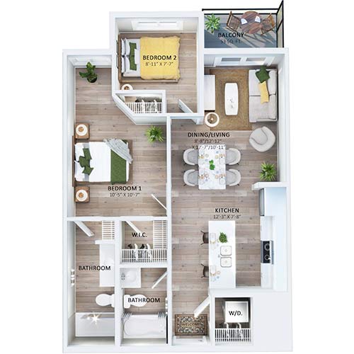 Suite 110 Floorplan