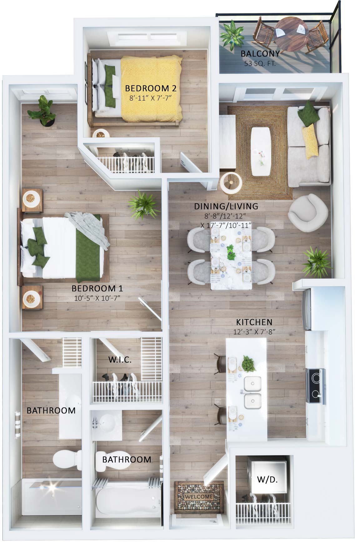 Suite 110 Floorplan