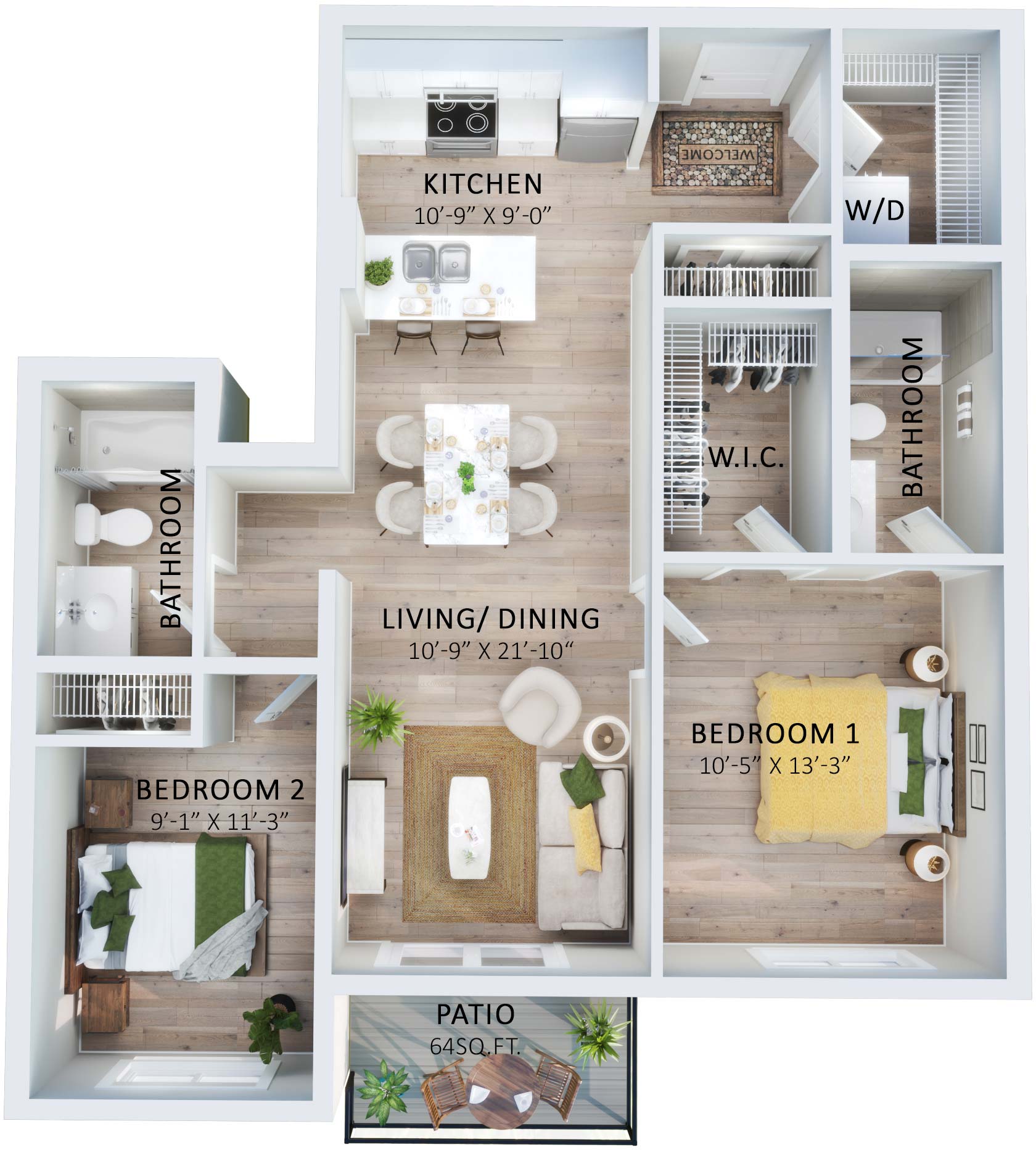 Suite 111 Floorplan