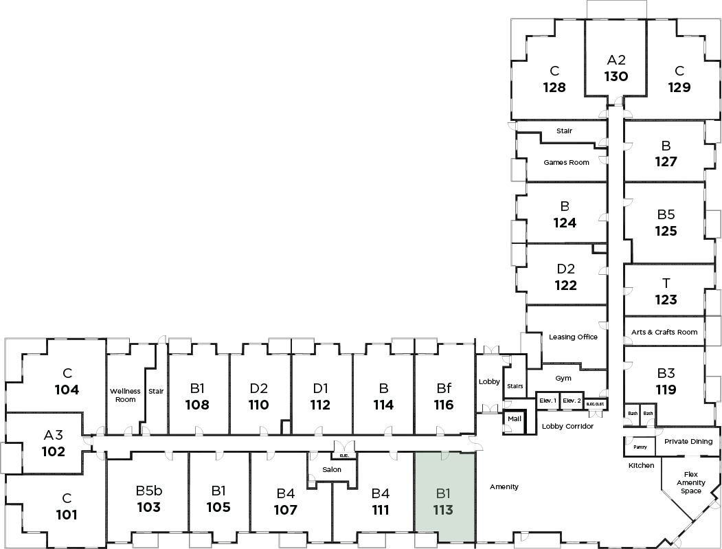 Suite 113 in Parkview