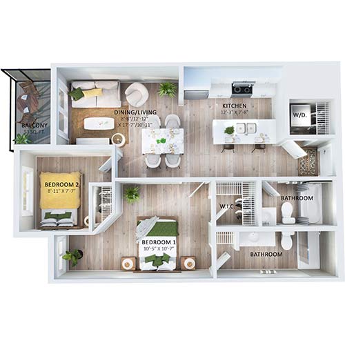 Suite 122 Floorplan
