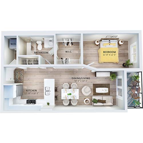 Suite 123 Floorplan