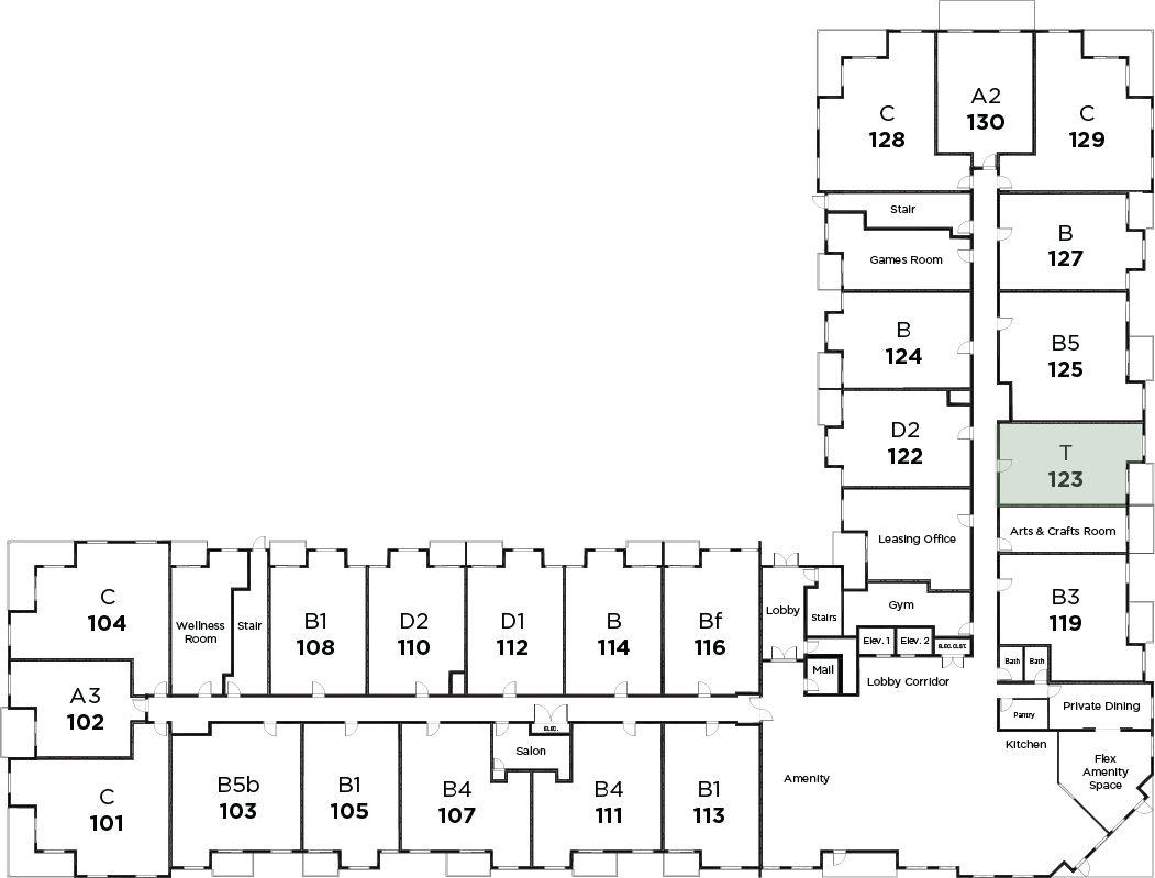 Suite 123 in Parkview