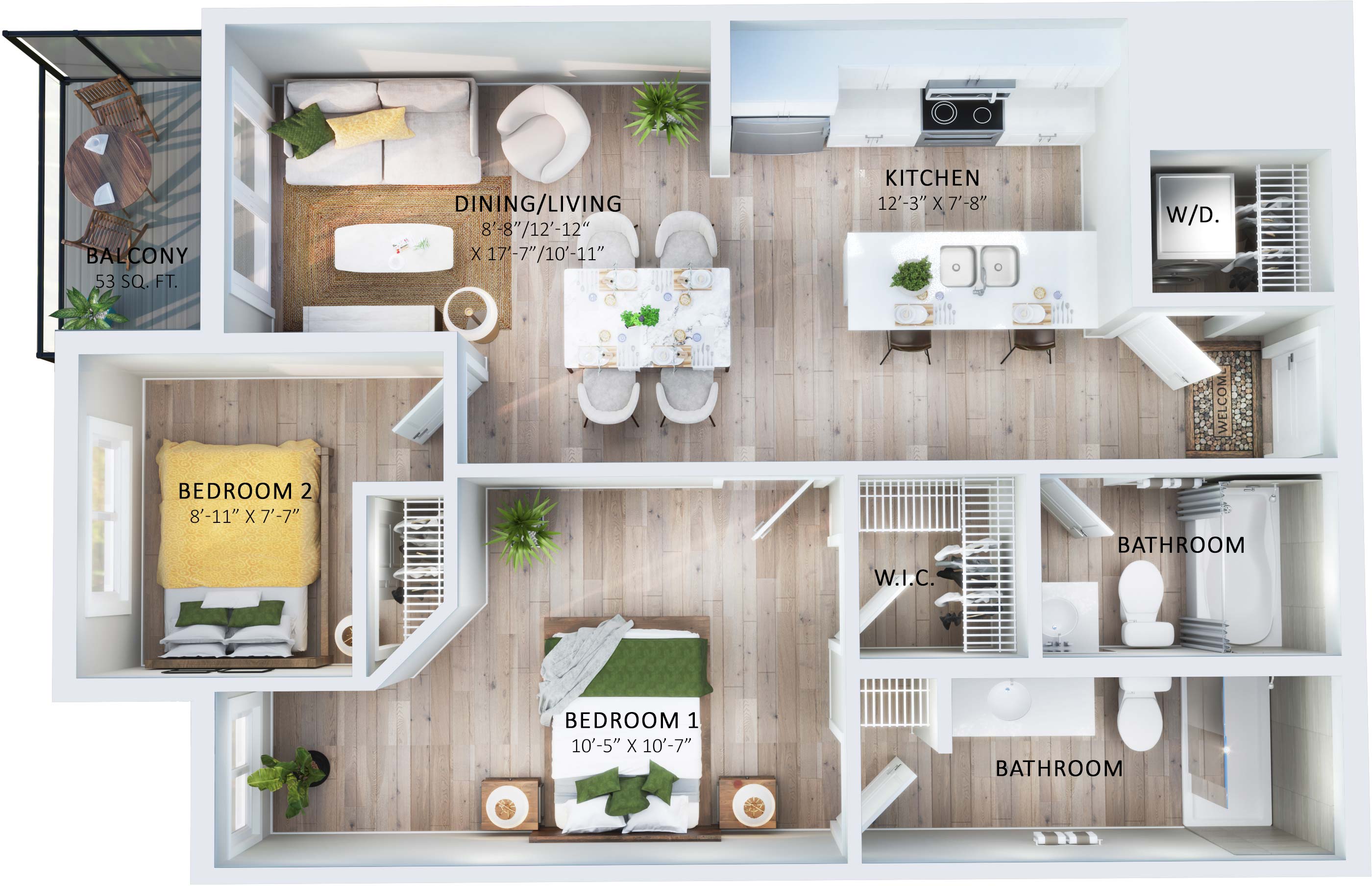 Suite 222 Floorplan