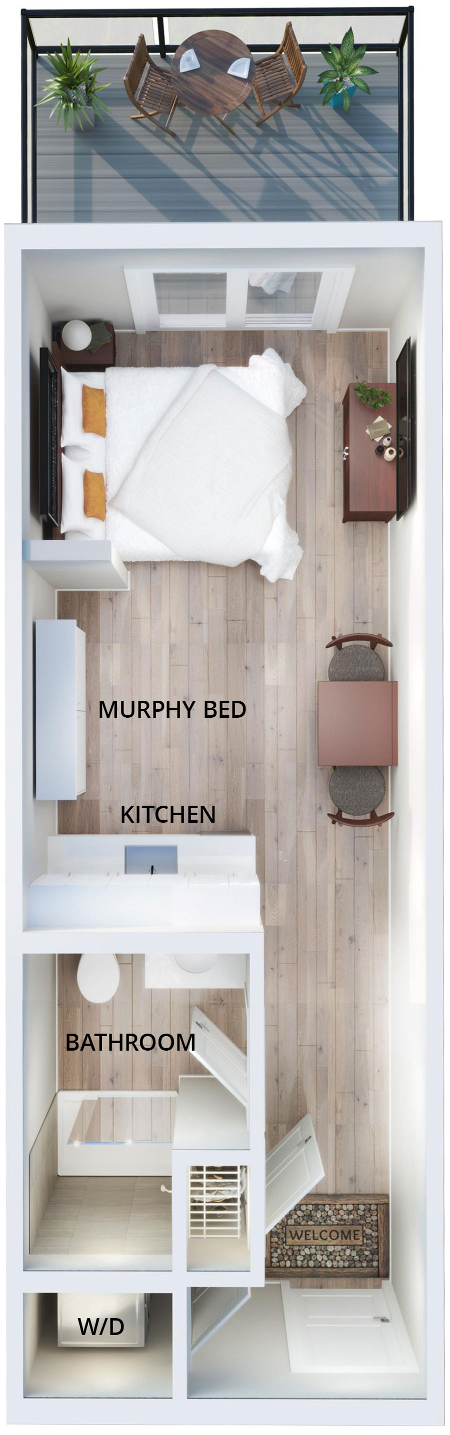 Suite 223 Floorplan
