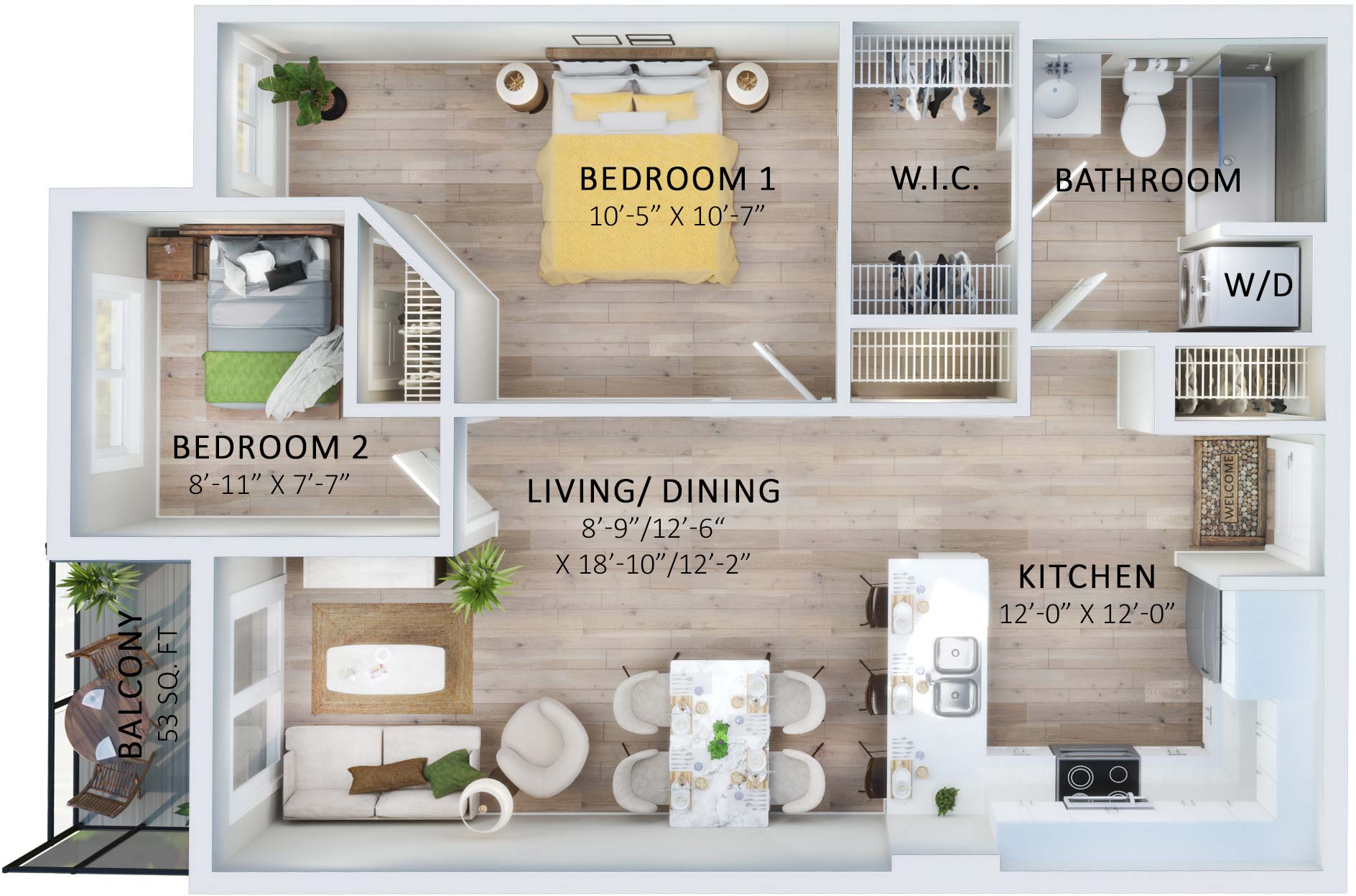 Suite 224 Floorplan