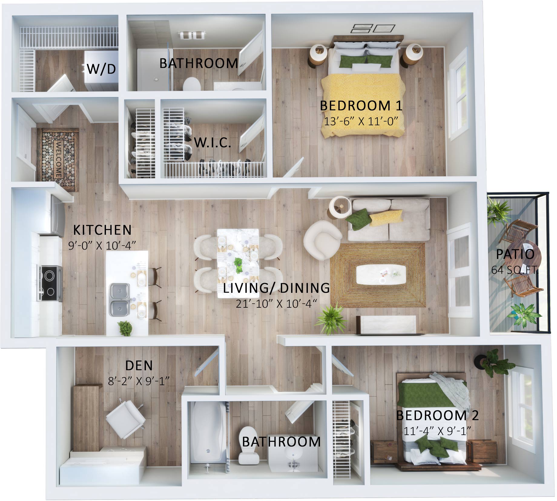 Suite 227 Floorplan