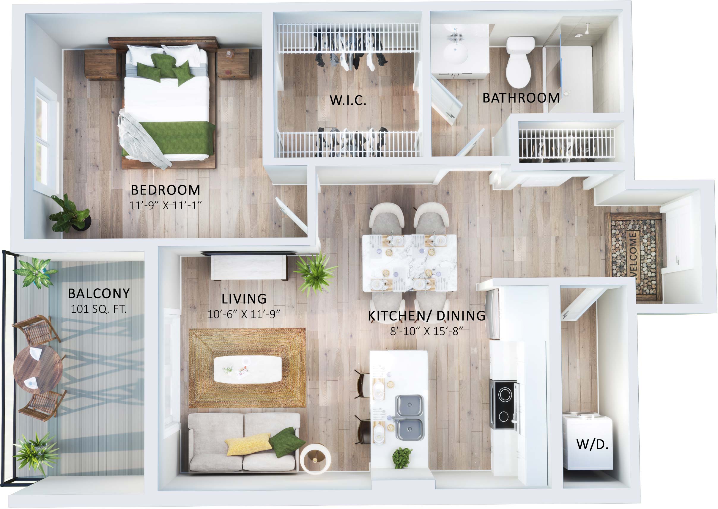Suite 302 Floorplan