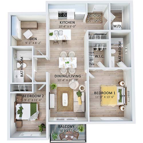Suite 303 Floorplan