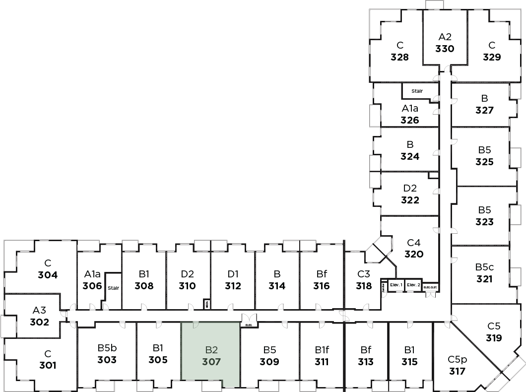 Suite 307 in Parkview