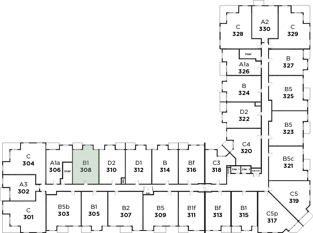 Suite 308 in Parkview