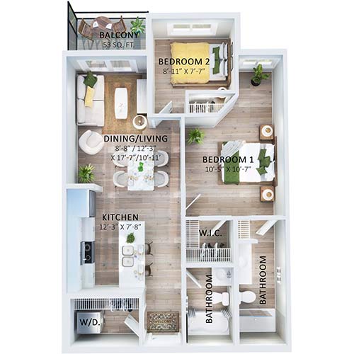 Suite 312 Floorplan