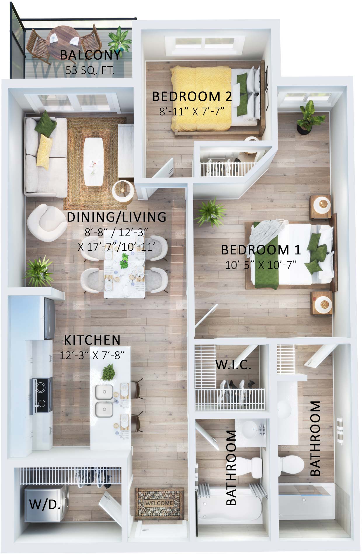 Suite 312 Floorplan
