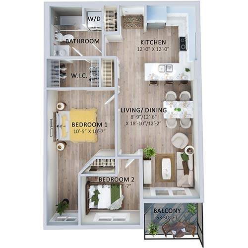 Suite 313 Floorplan