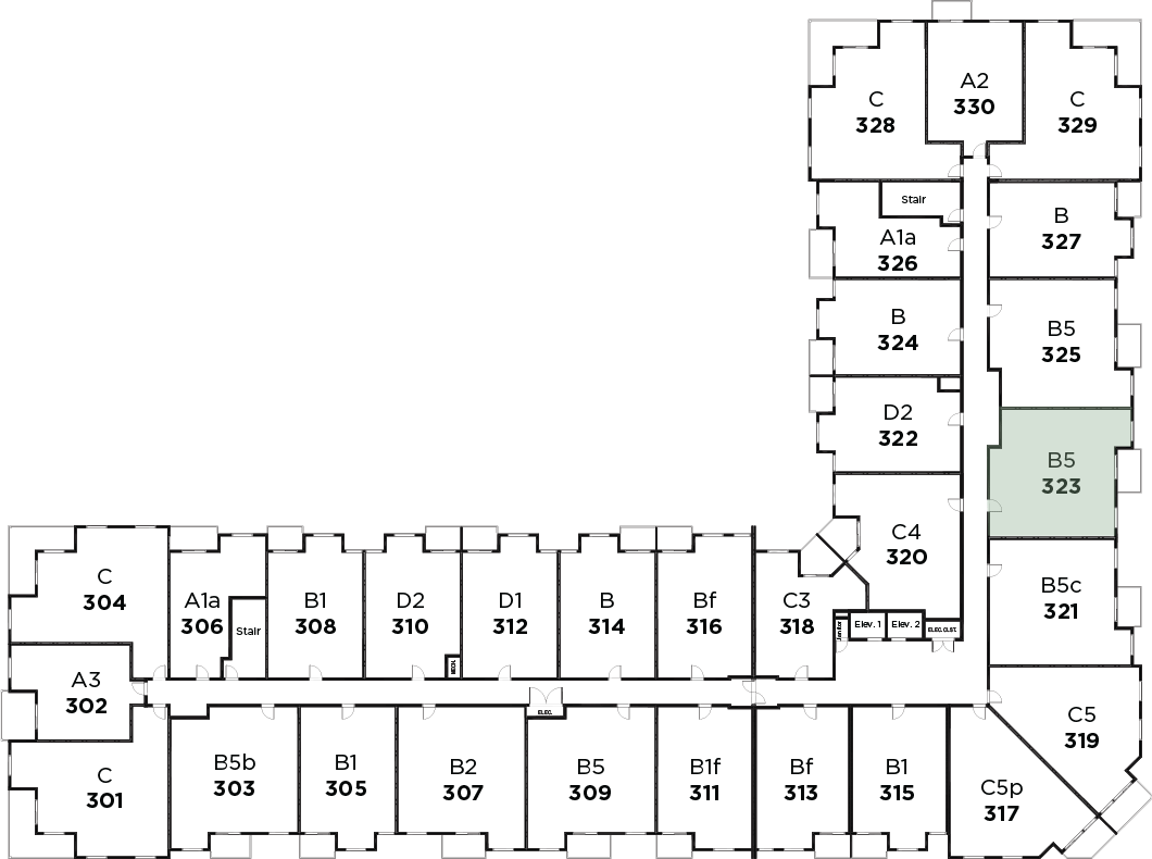 Suite 323 in Parkview