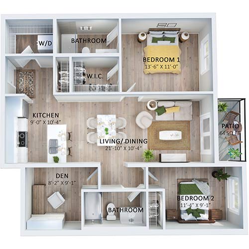 Suite 325 Floorplan