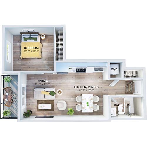 Suite 326 Floorplan