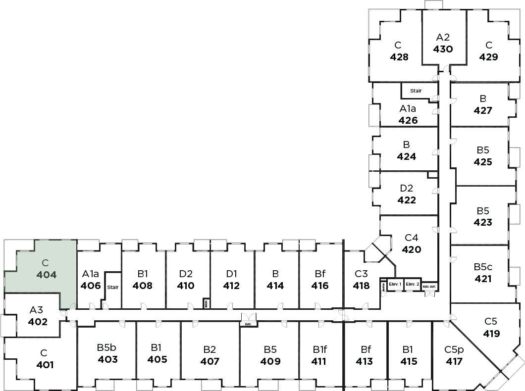 Suite 404 in Parkview