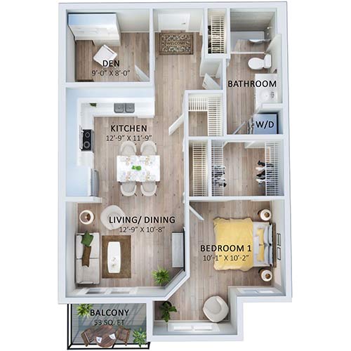 Suite 405 Floorplan