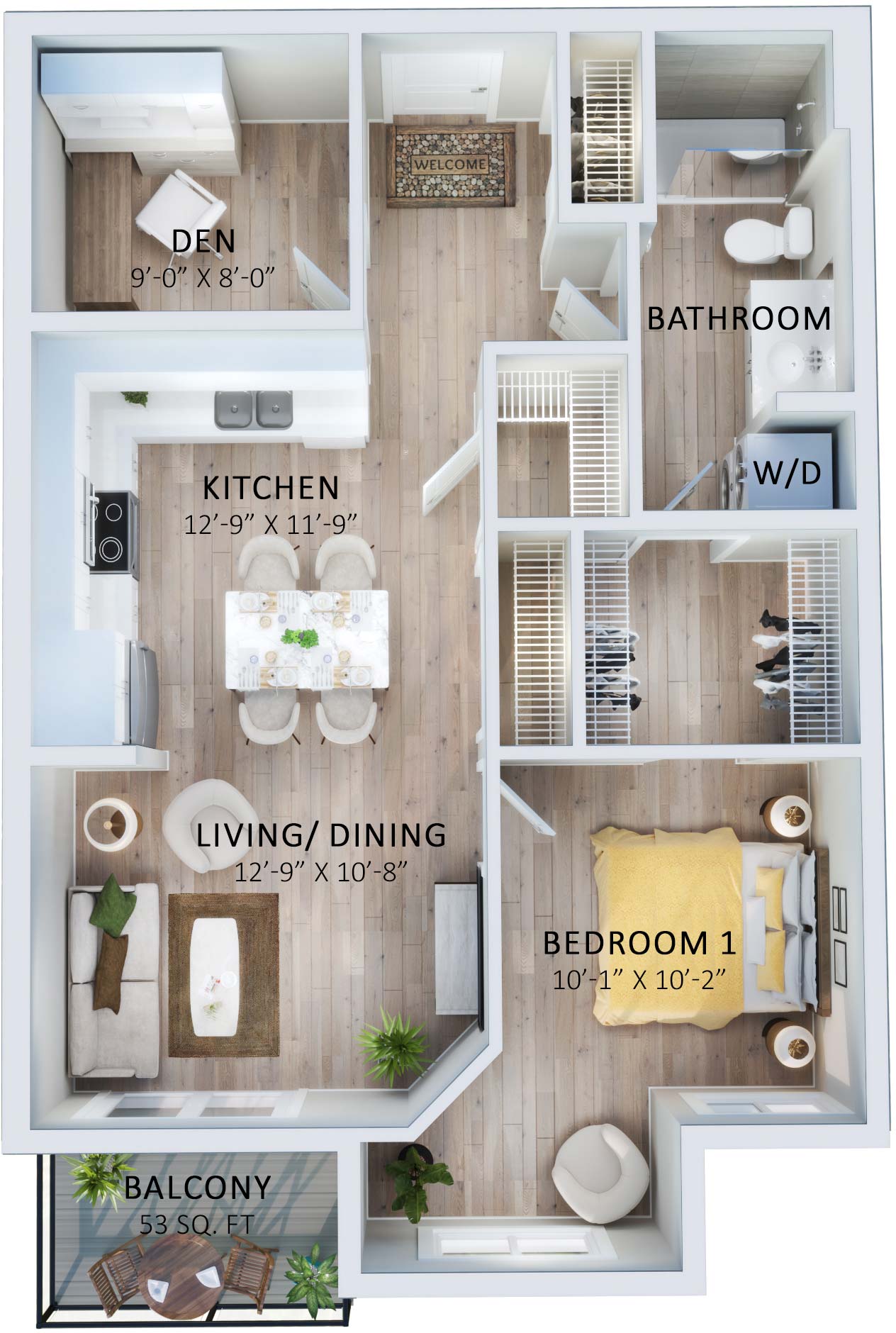 Suite 405 Floorplan