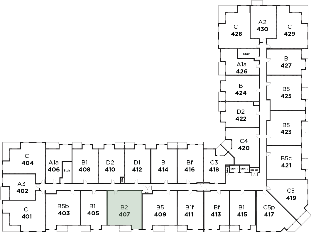 Suite 407 in Parkview