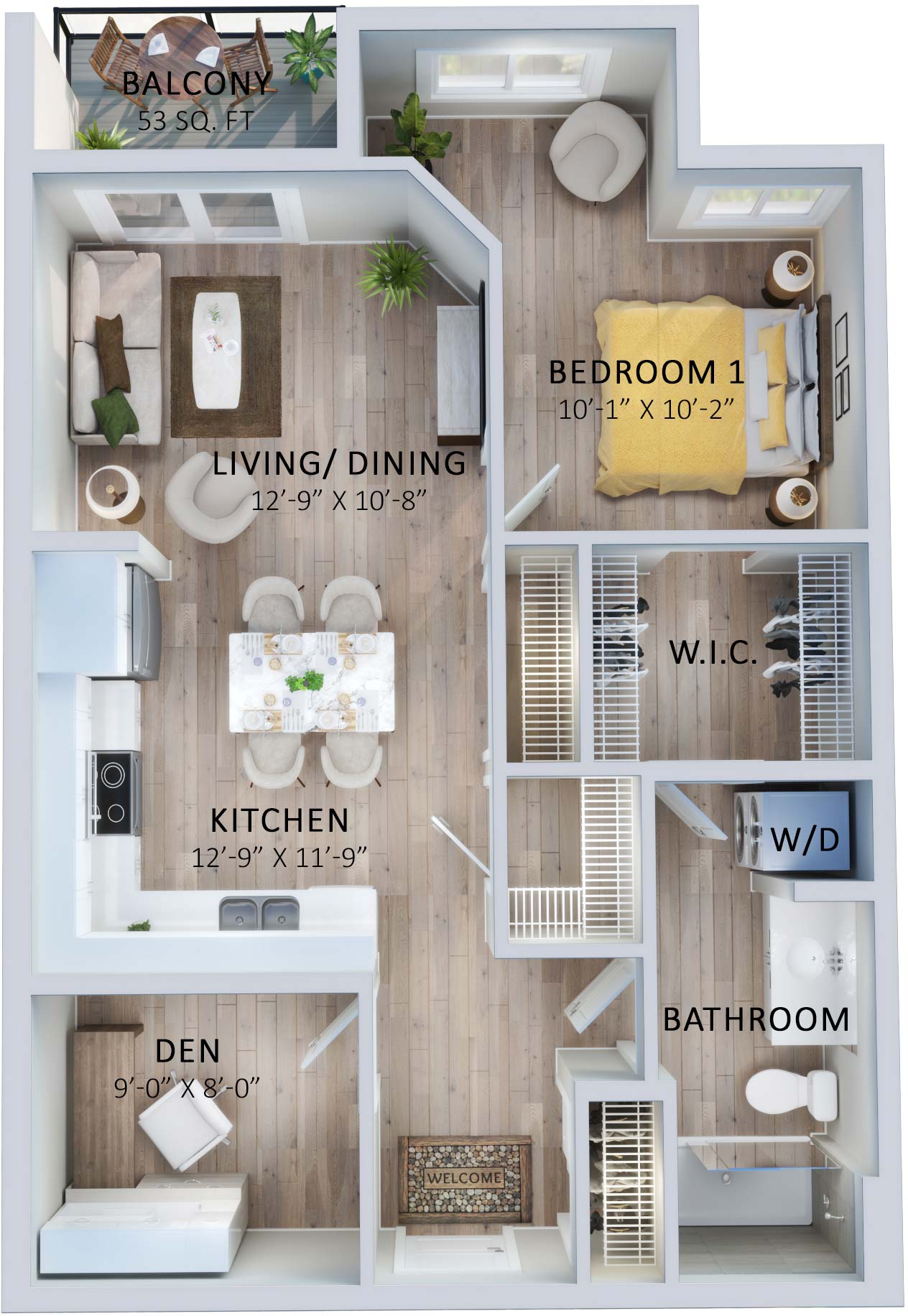 Suite 408 Floorplan