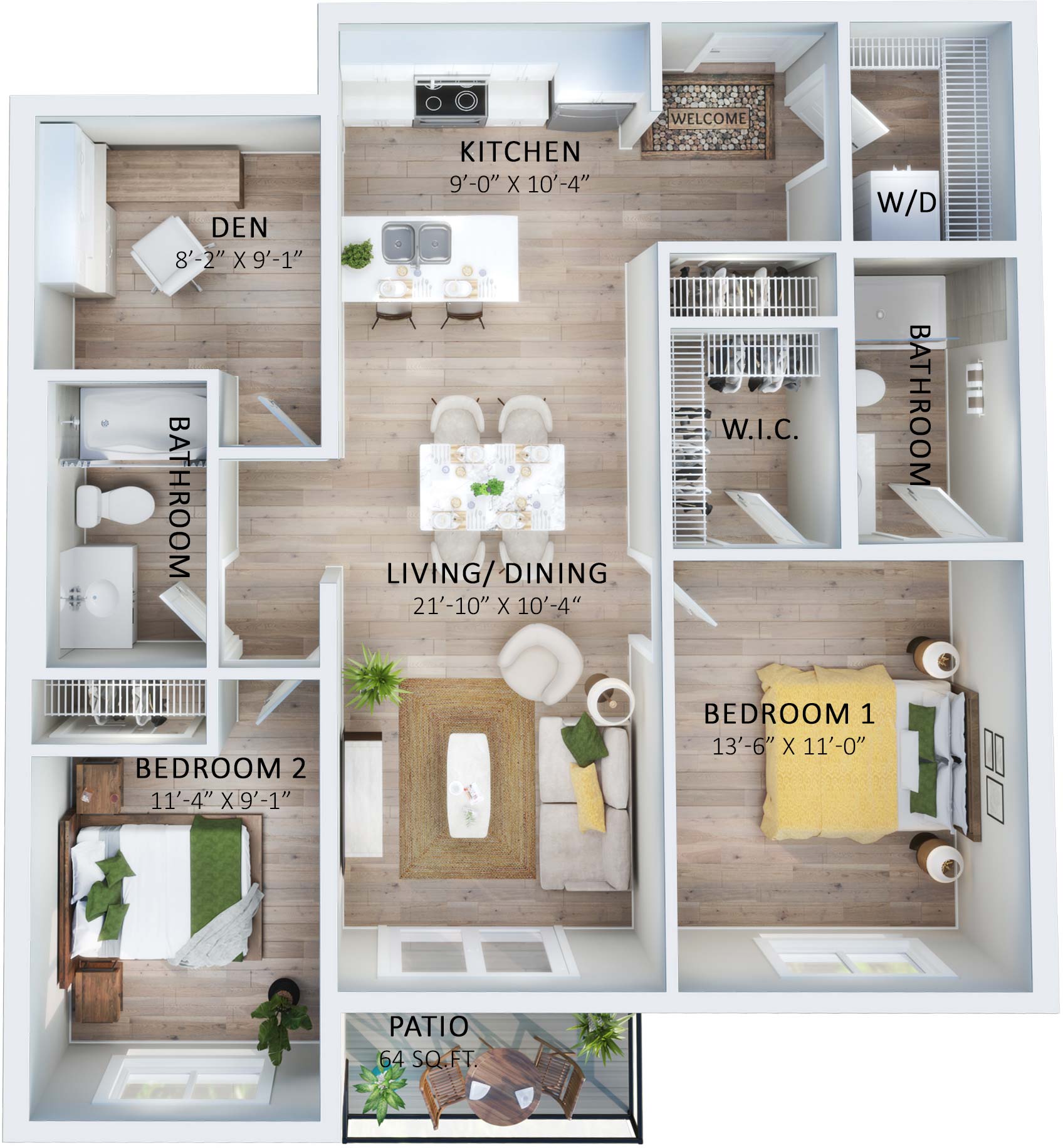 Suite 409 Floorplan