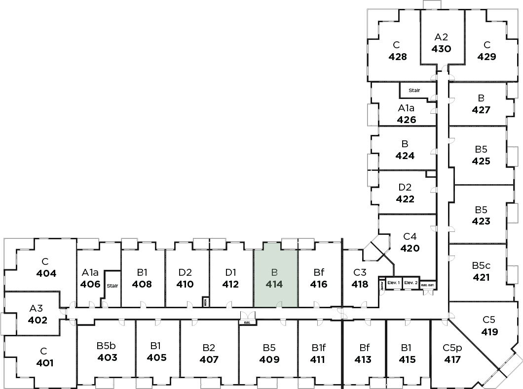 Suite 414 in Parkview