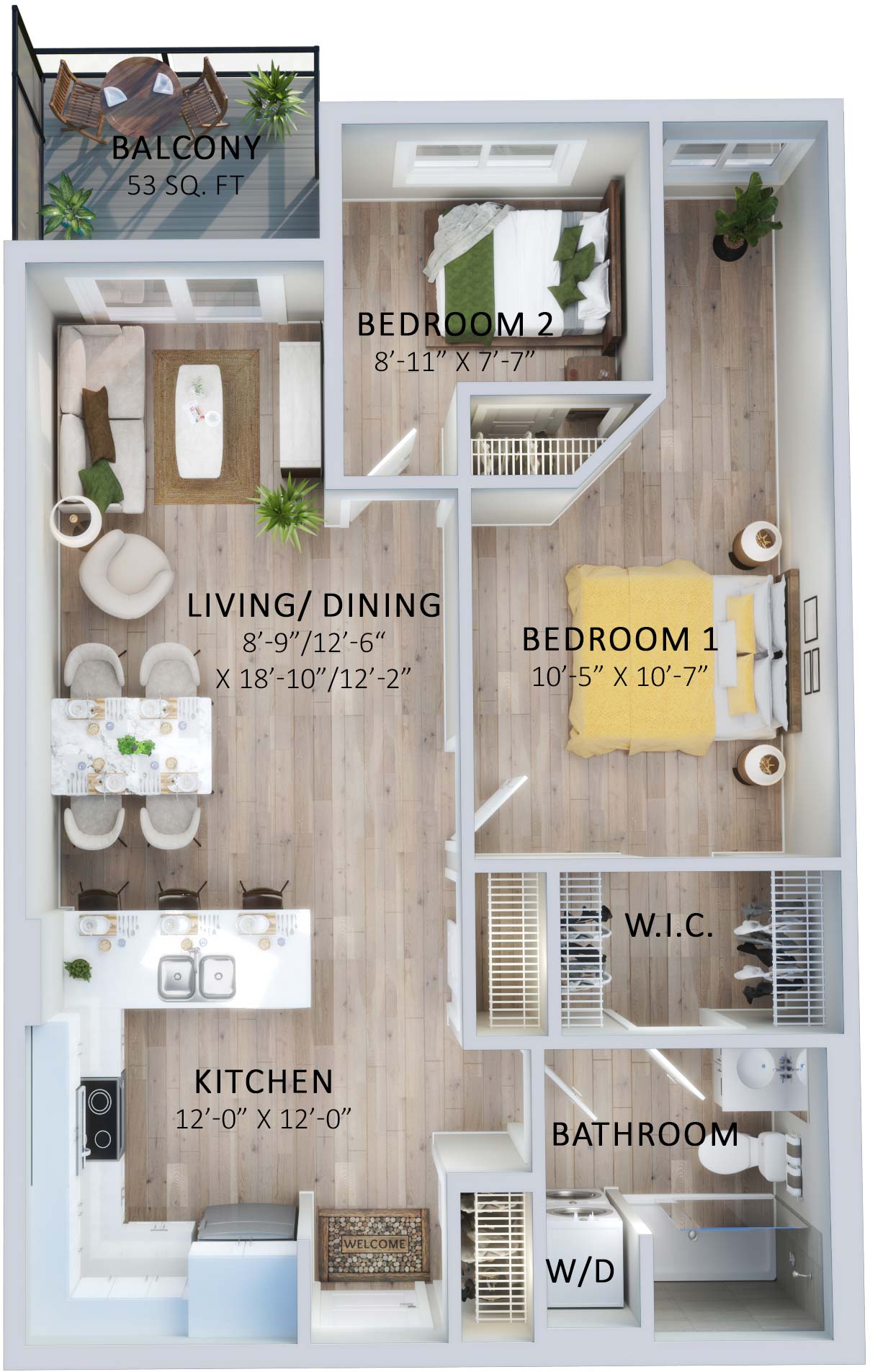 Suite 416 Floorplan
