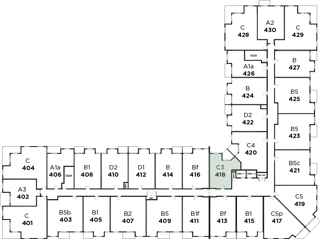 Suite 418 in Parkview