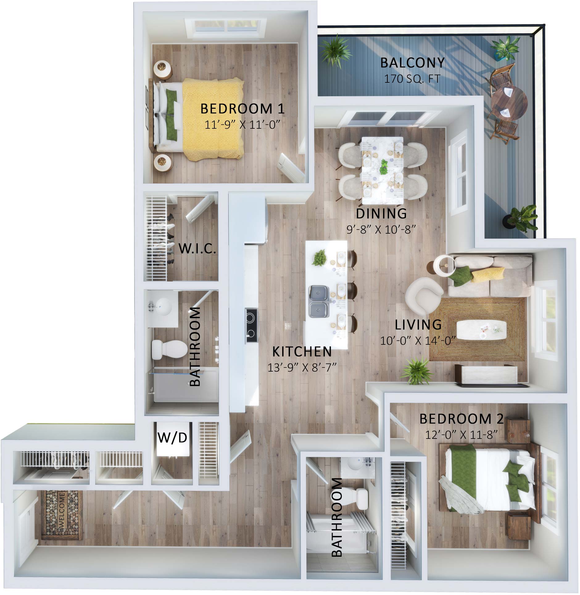 Suite 429 Floorplan