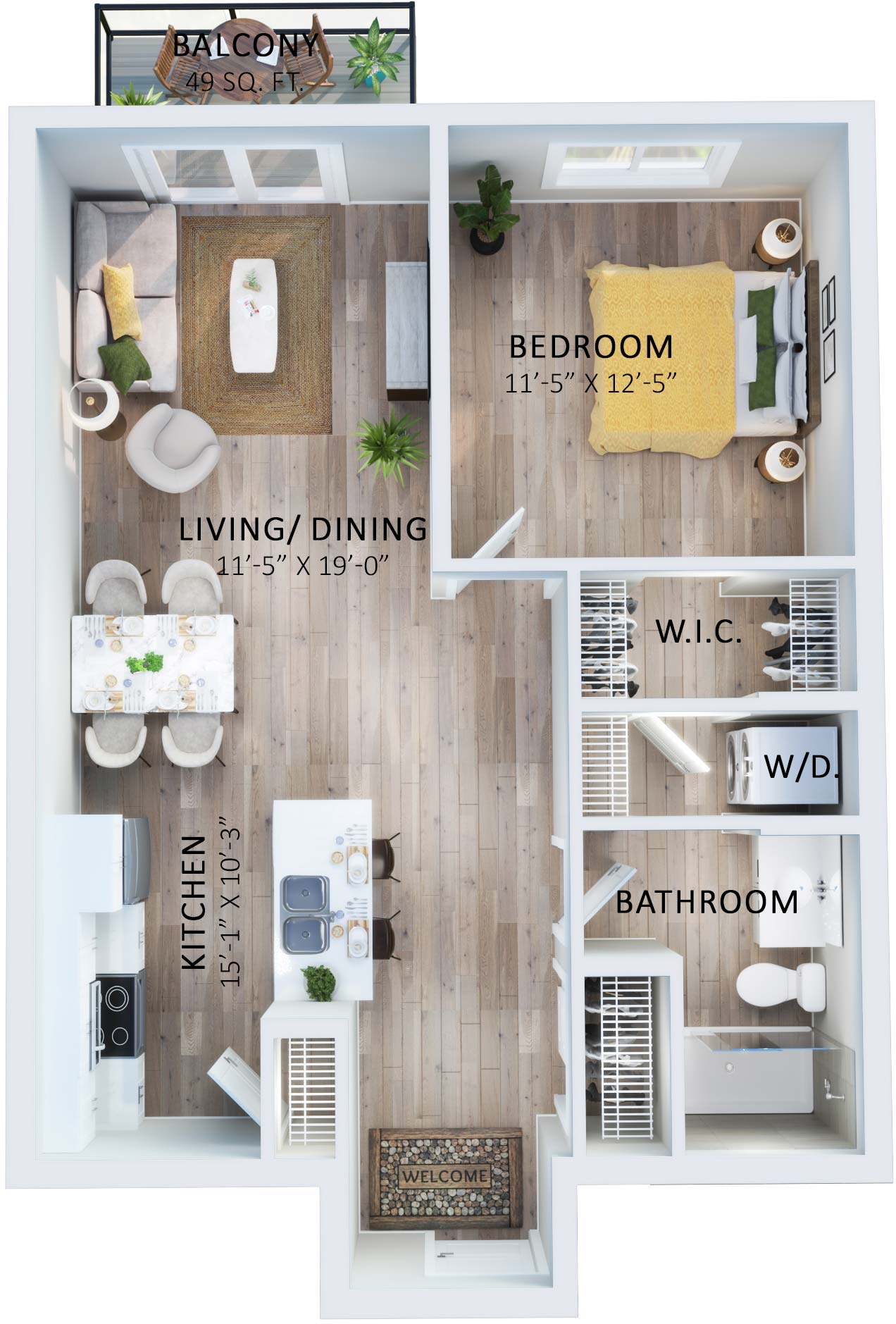 Suite 430 Floorplan
