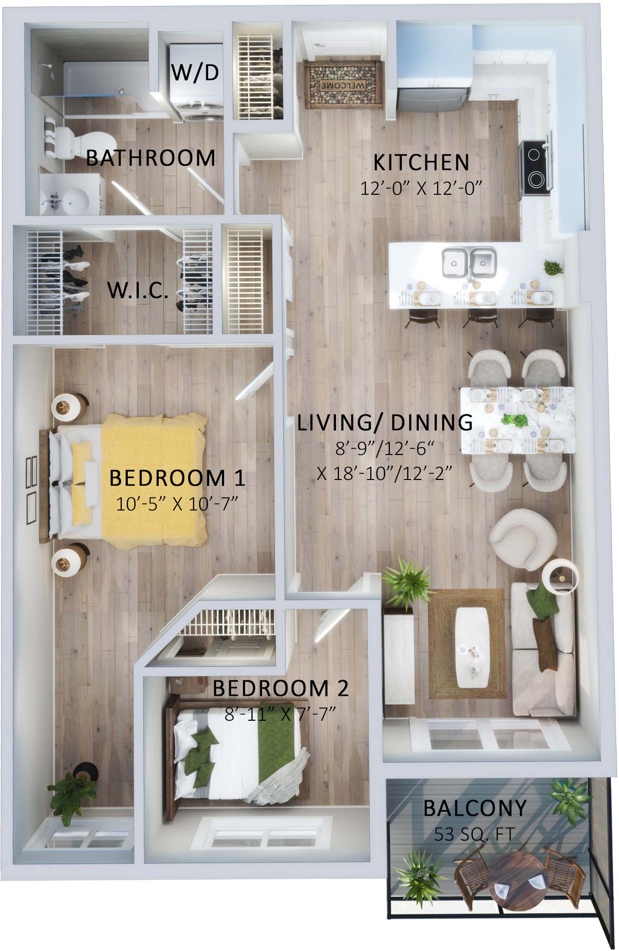 Suite 511 Floorplan