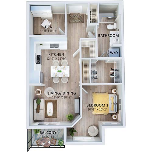 Suite 513 Floorplan