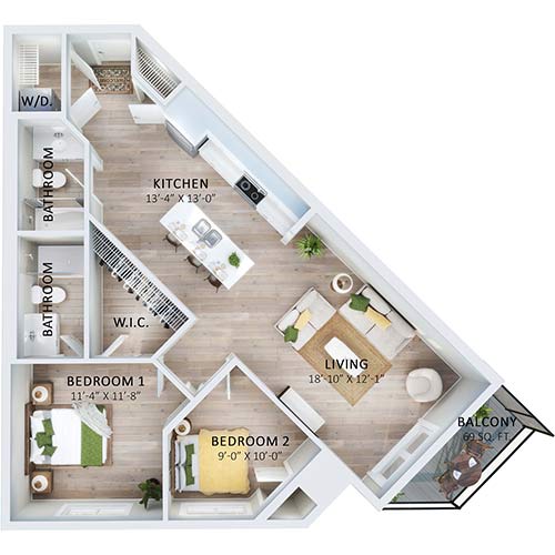 Suite 515 Floorplan