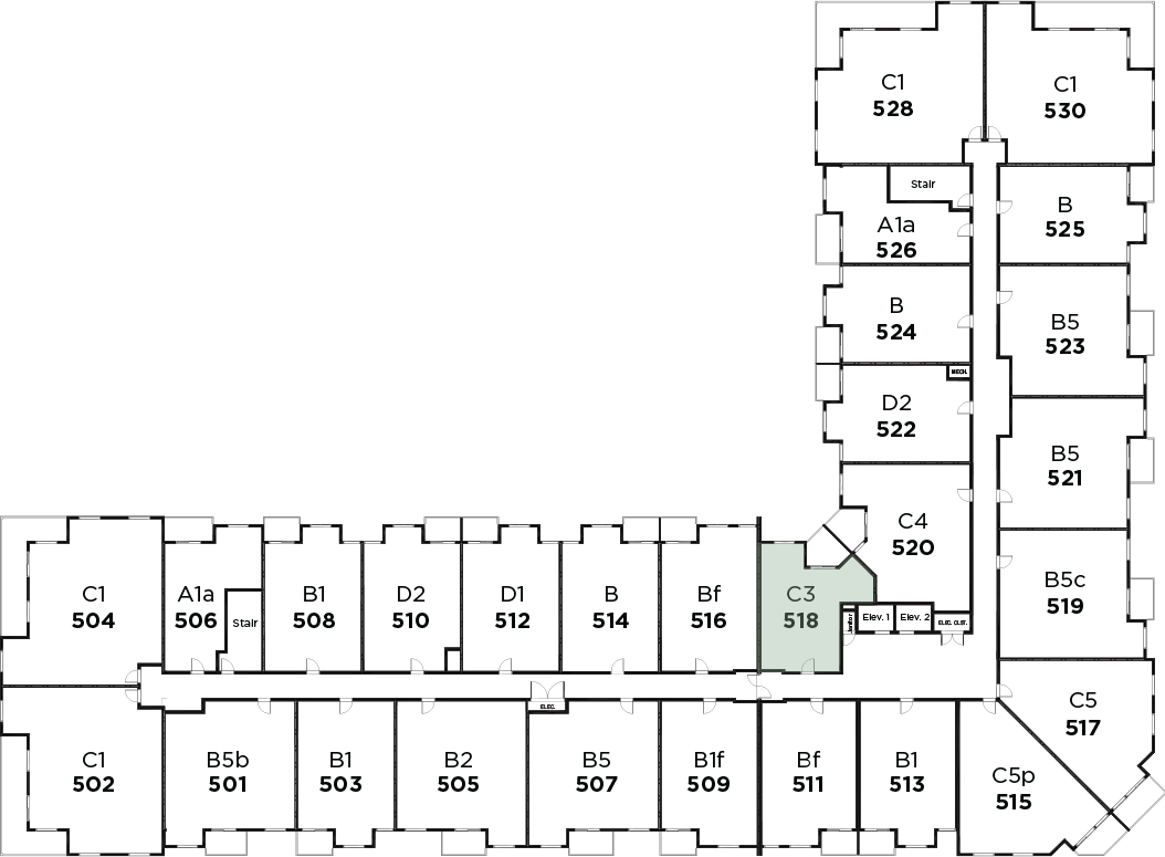 Suite 518 in Parkview