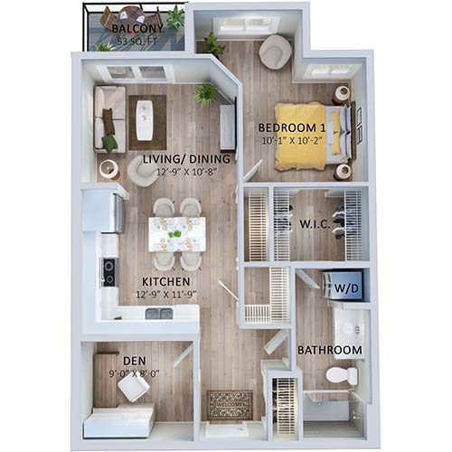 Suite 602 Floorplan