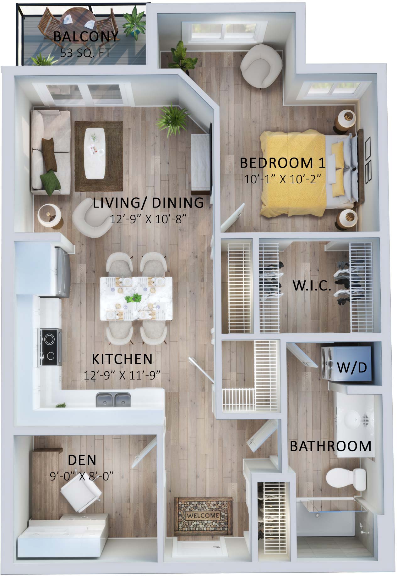 Suite 602 Floorplan