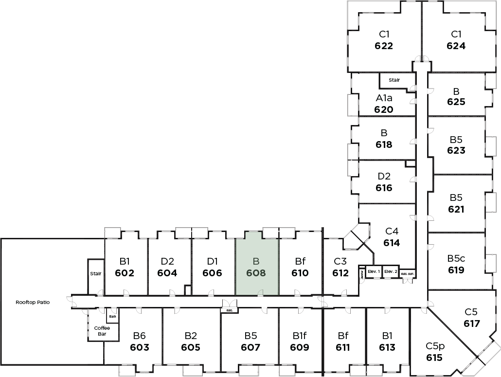 Suite 608 in Parkview