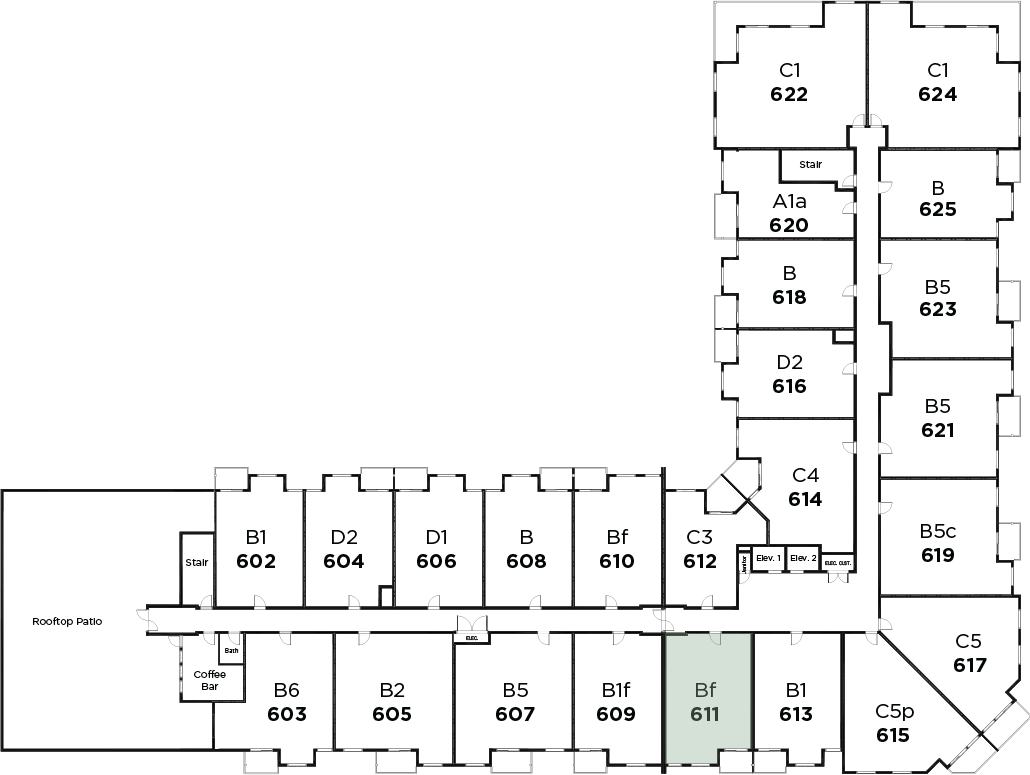 Suite 611 in Parkview