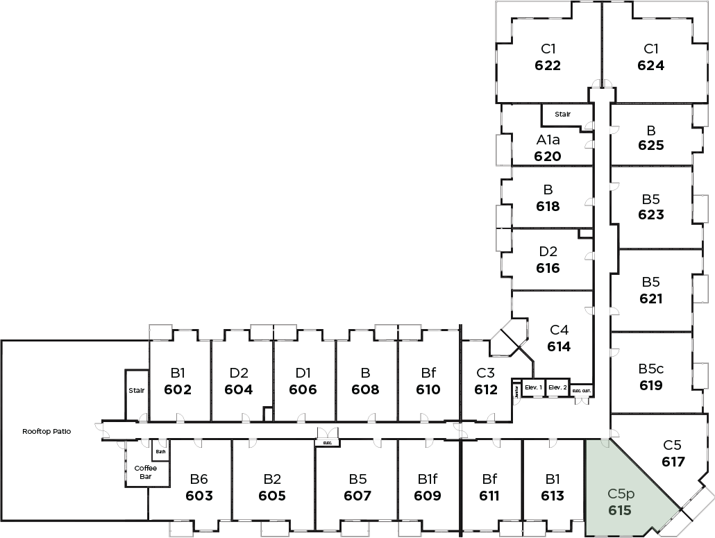 Suite 615 in Parkview