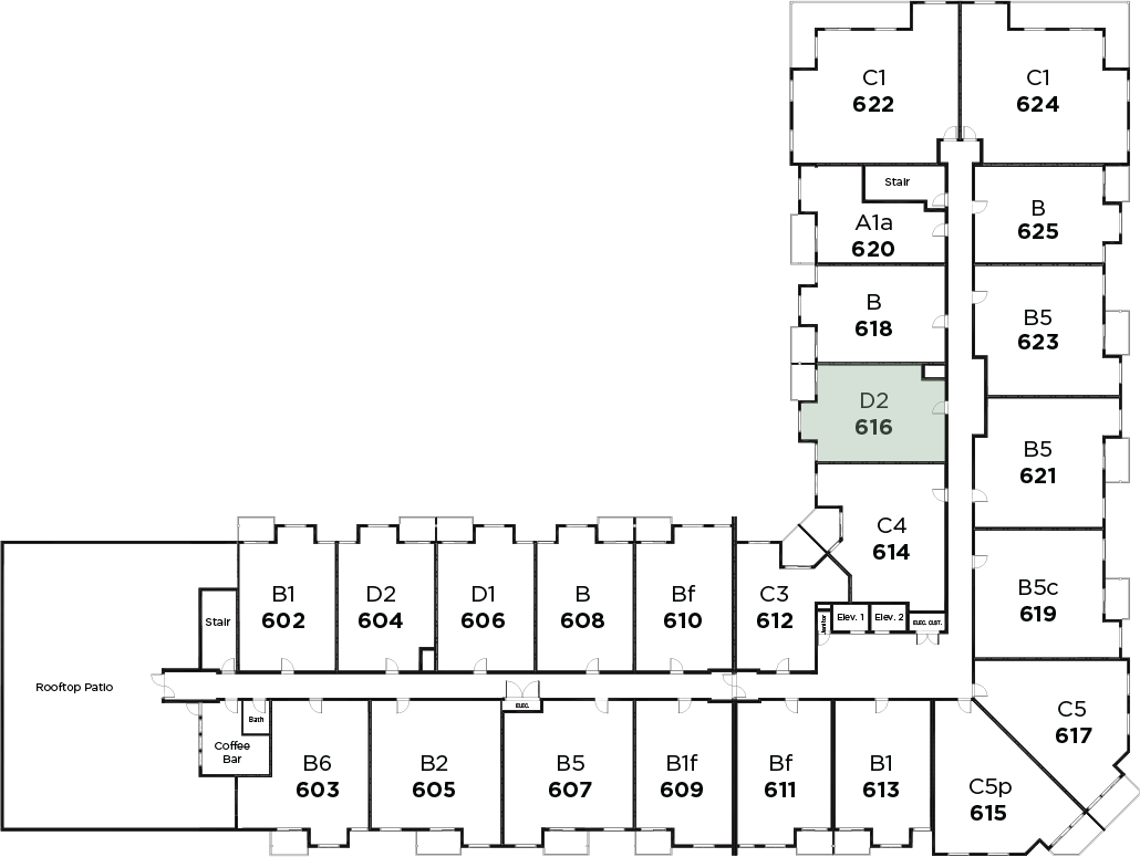 Suite 616 in Parkview