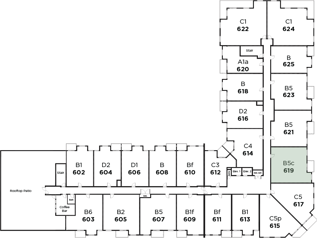Suite 619 in Parkview