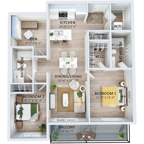 Suite 103 Floorplan