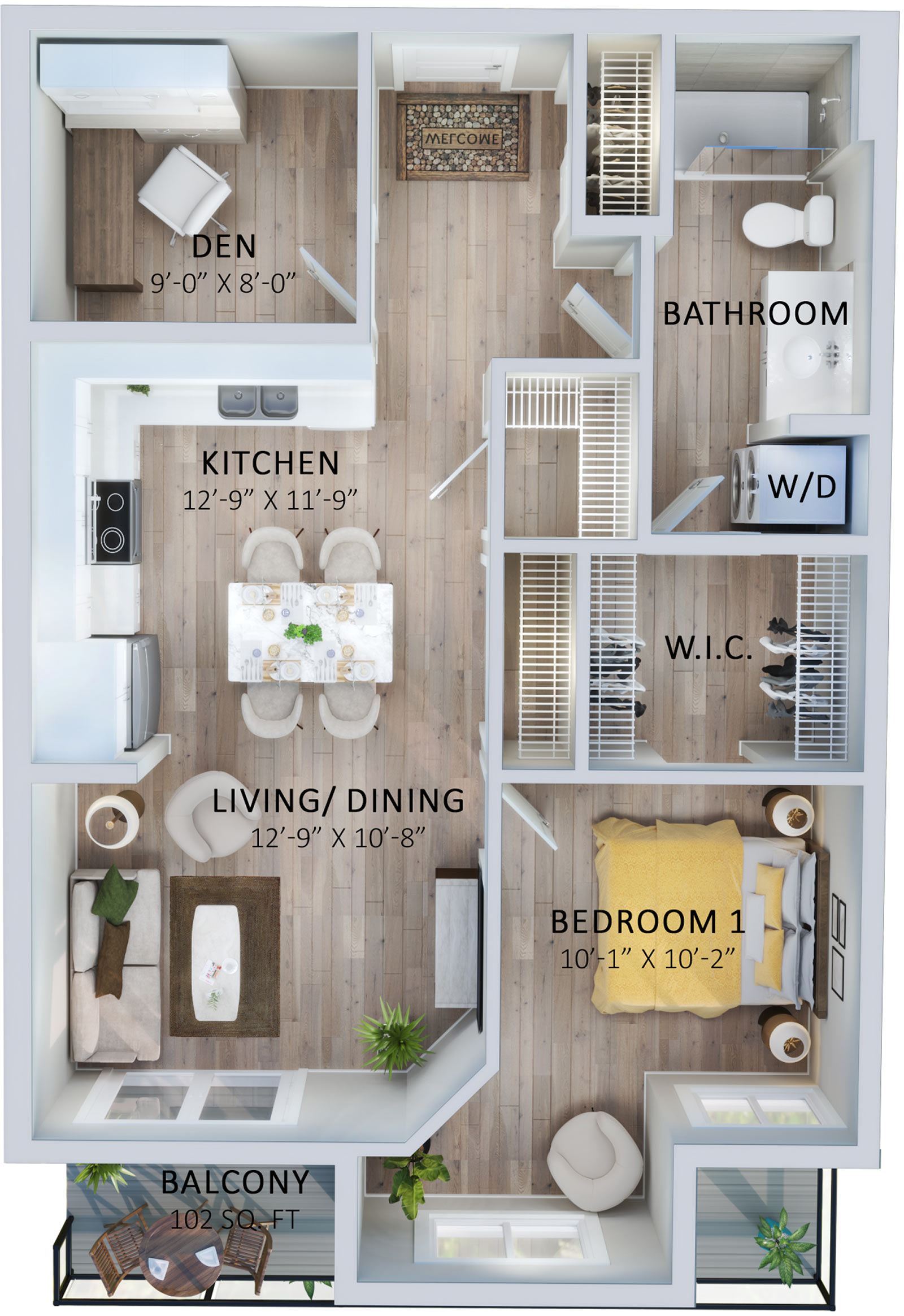 Suite 105 Floorplan