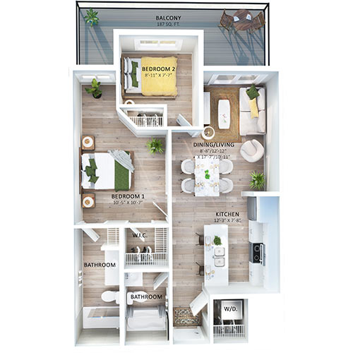 Suite 110 Floorplan
