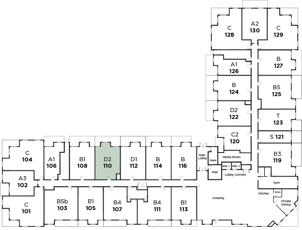 Suite 110 in Parkview